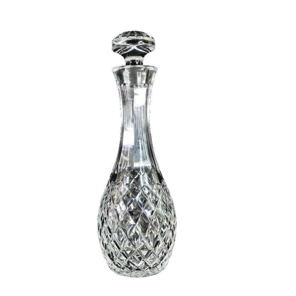 11.25"‎ H  Waterford Cut Crystal Comeragh Cordial Decanter and Stopper, Signed